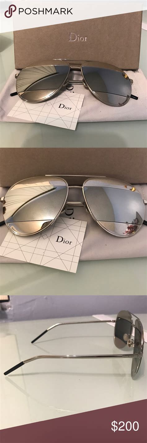 dior split sunglasses silver|Designer Sunglasses for Men .